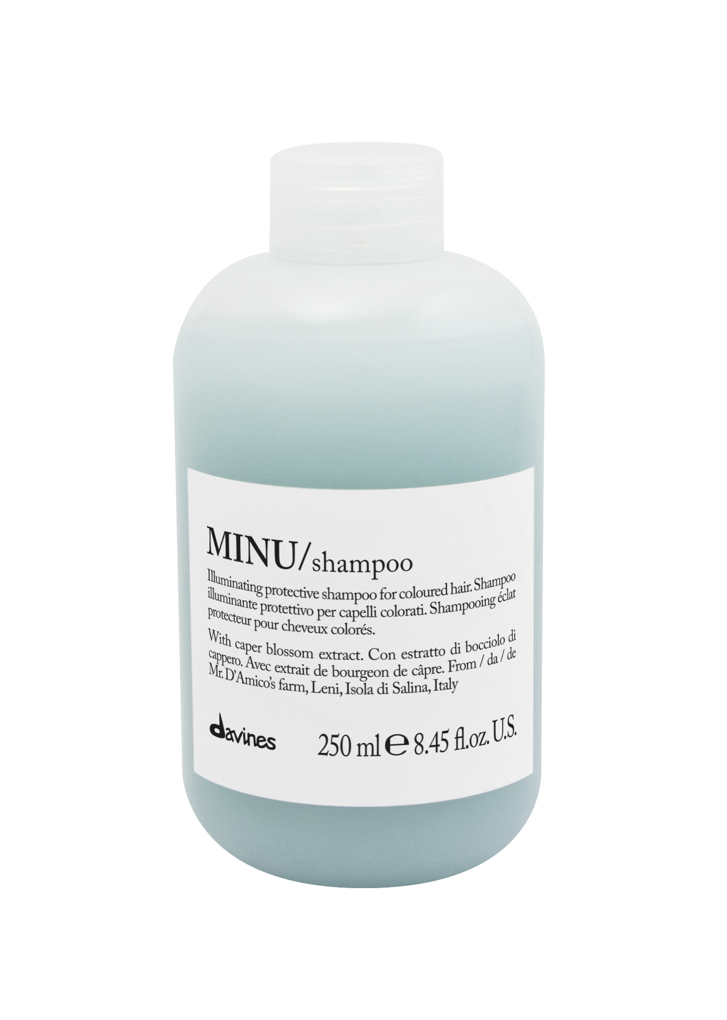 Davines MINU Shampoo (Šampūnas dažytiems plaukams)