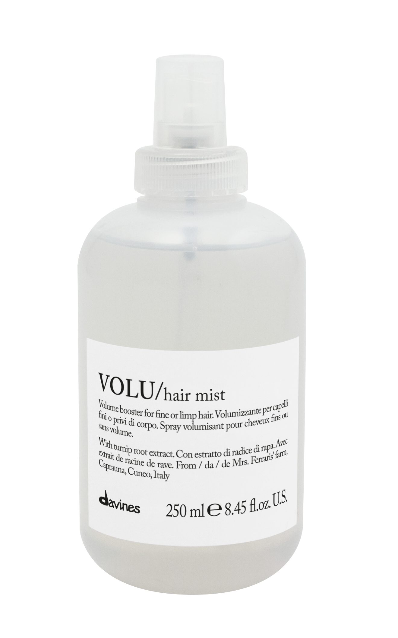 Davines VOLU Hair Mist (Plaukų apimtį didinantis purškiklis)