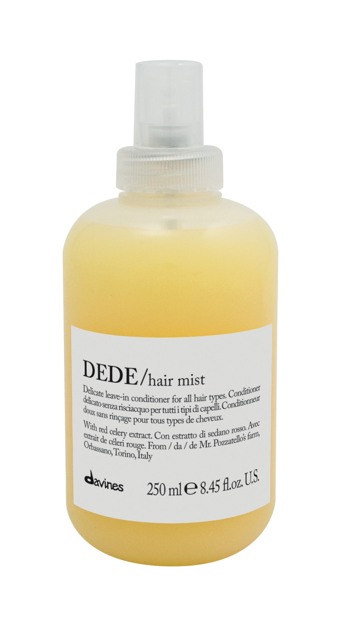 Davines DEDE Hair Mist (Švelnaus poveikio purškiamas kondicionierius)