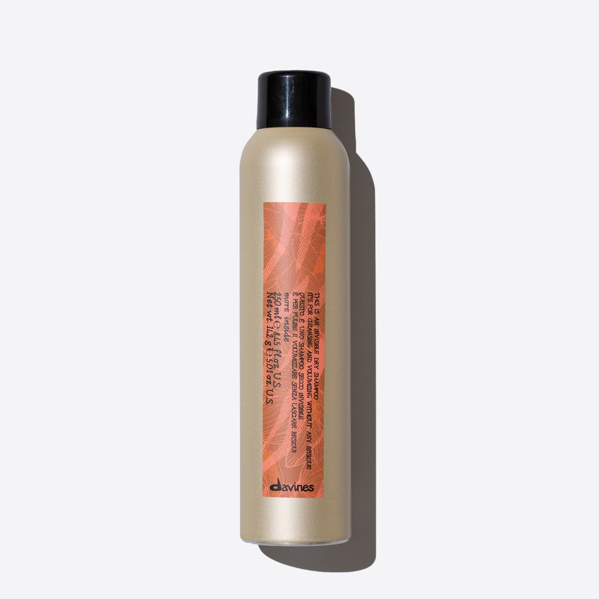Davines More Inside Invisible Dry Shampoo (Nematomas sausas šampūnas)