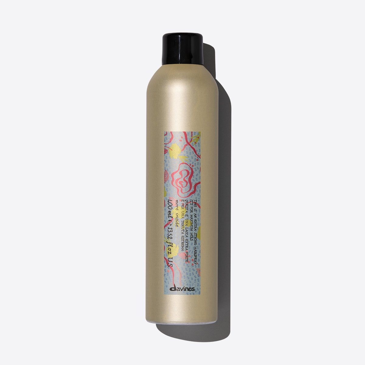 Davines More Inside Extra Strong Hairspray (Ypač stiprios fiksacijos plaukų lakas)
