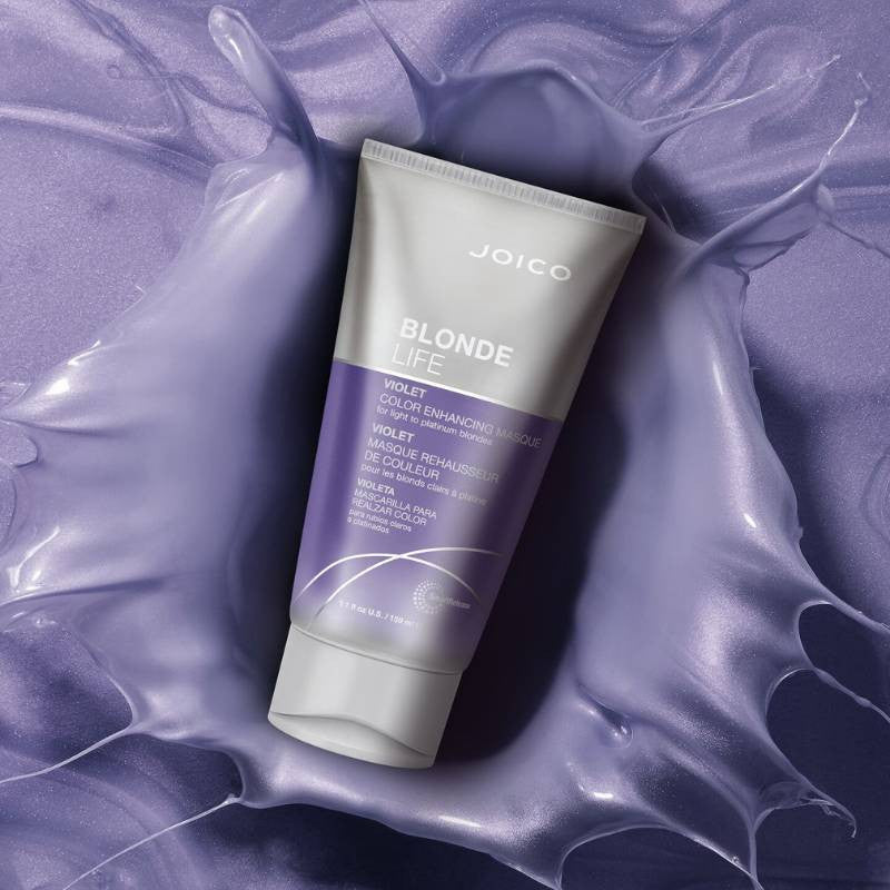 Joico Blonde Life Color Enhancing Masque Violet (Tonuojanti kaukė)