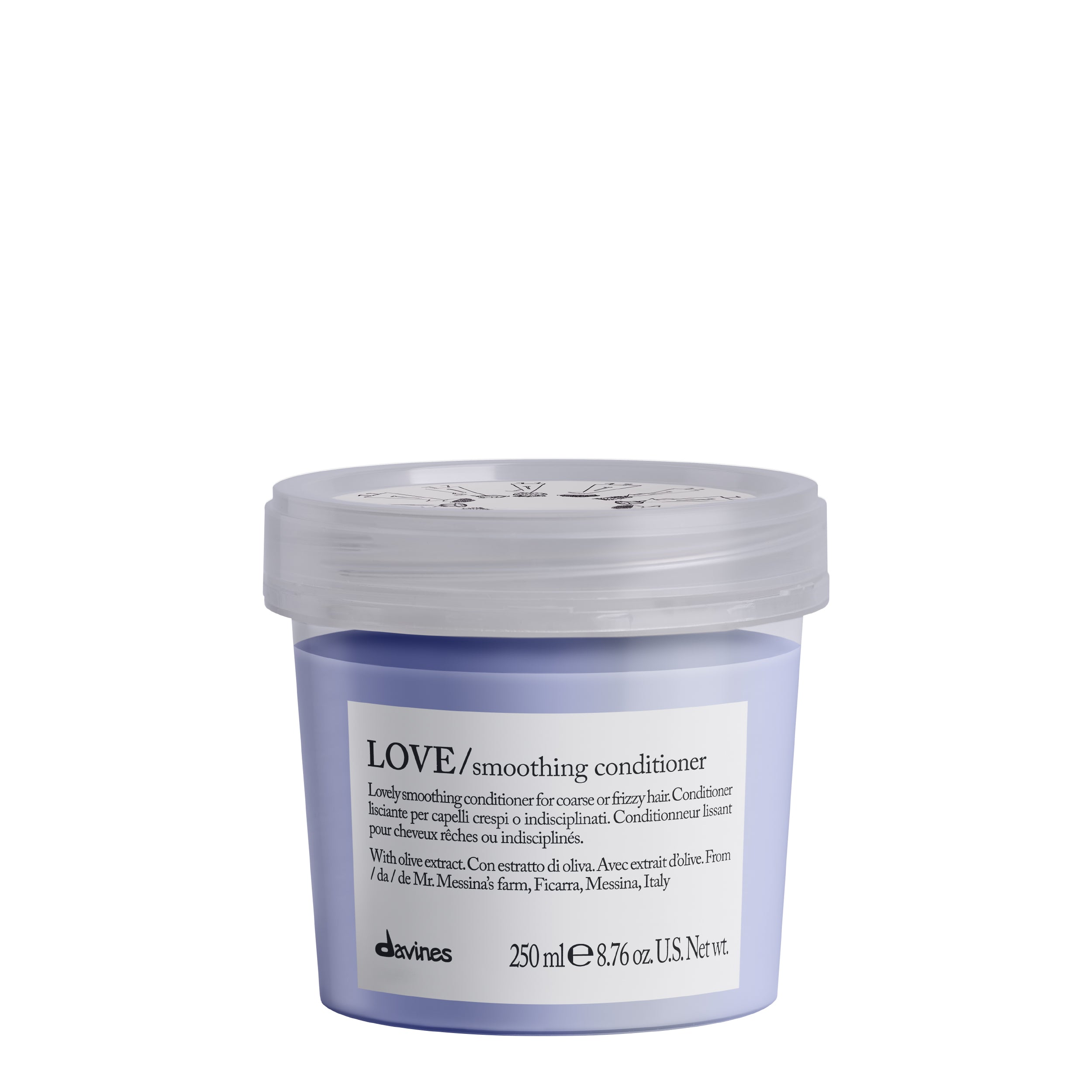 Davines LOVE Smoothing Conditioner (Kondicionierius tiesiems plaukams)