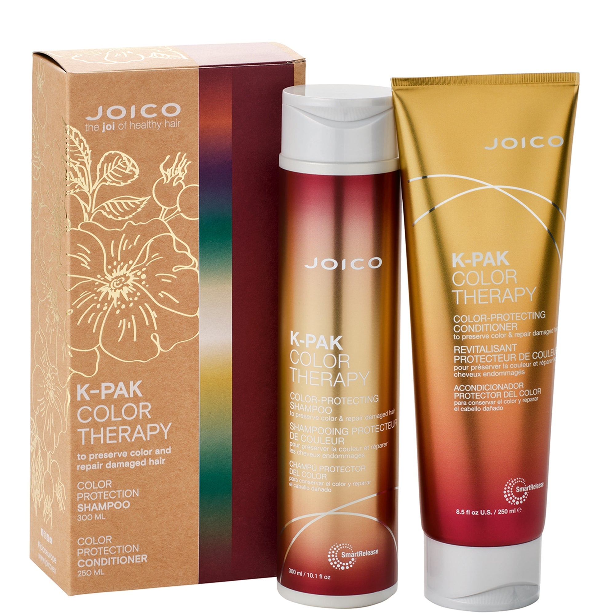 Joico K-Pak Color Therapy Holiday Double the Joy (Šampūnas + kondicionierius dažytiems plaukams)