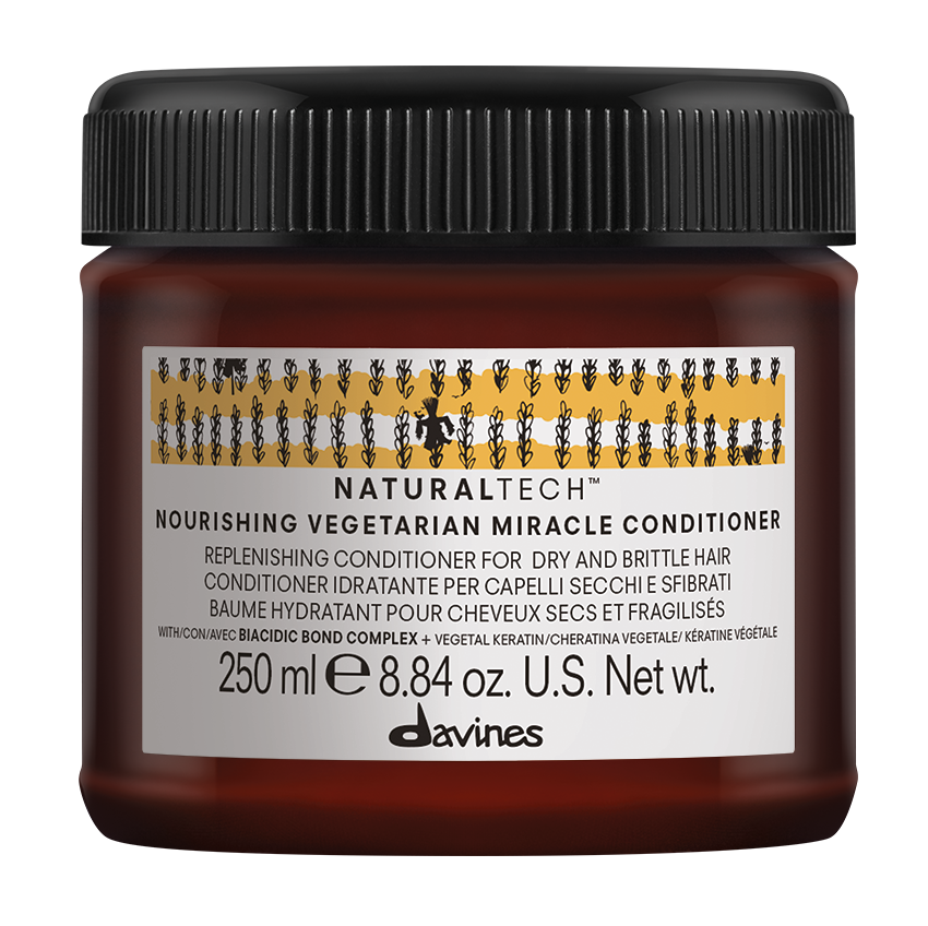 Davines Nourishing Vegetarian Miracle Conditioner (Maitinantis kondicionierius su keratinu pH 4)
