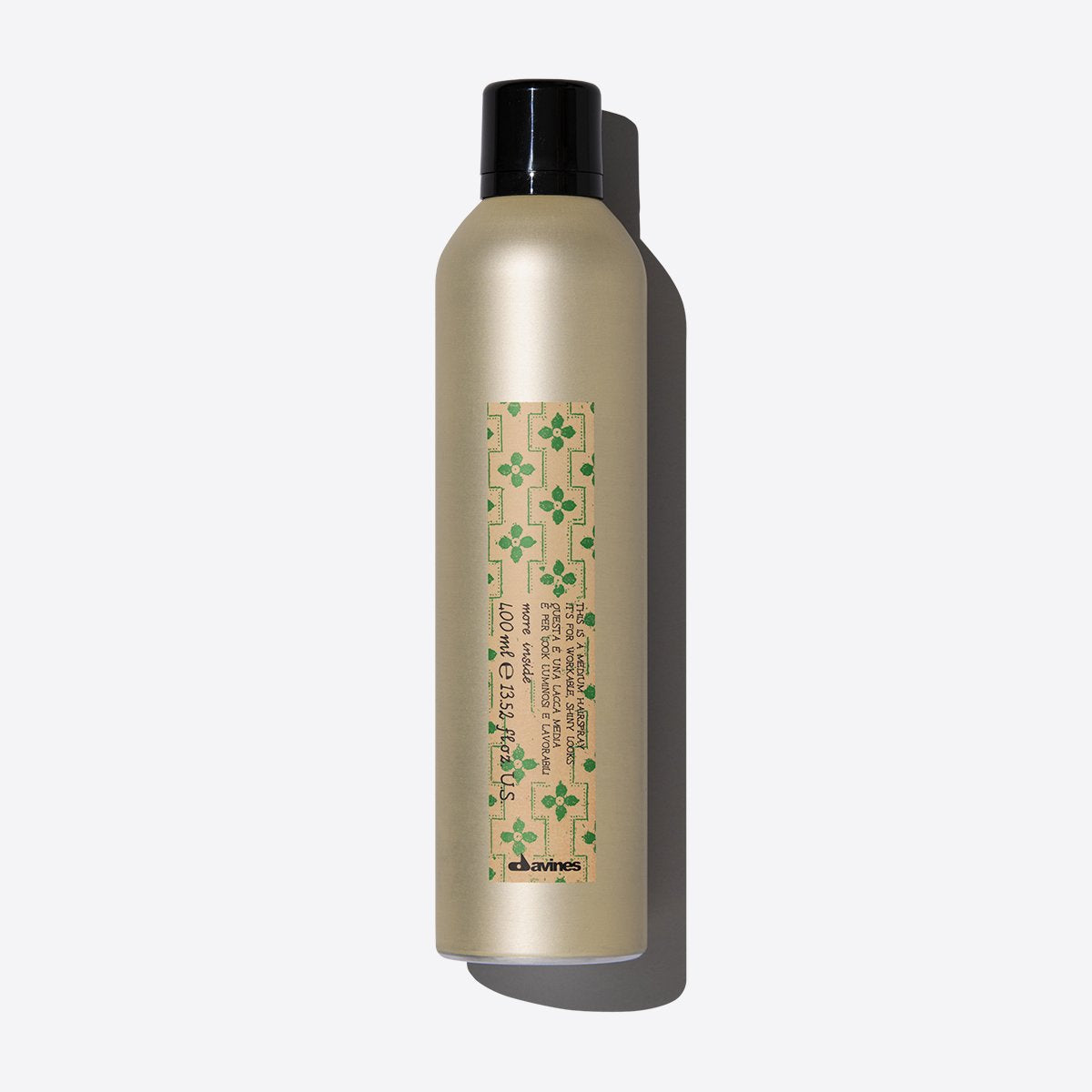 Davines More Inside Medium Hairspray (Vidutinės fiksacijos plaukų lakas)