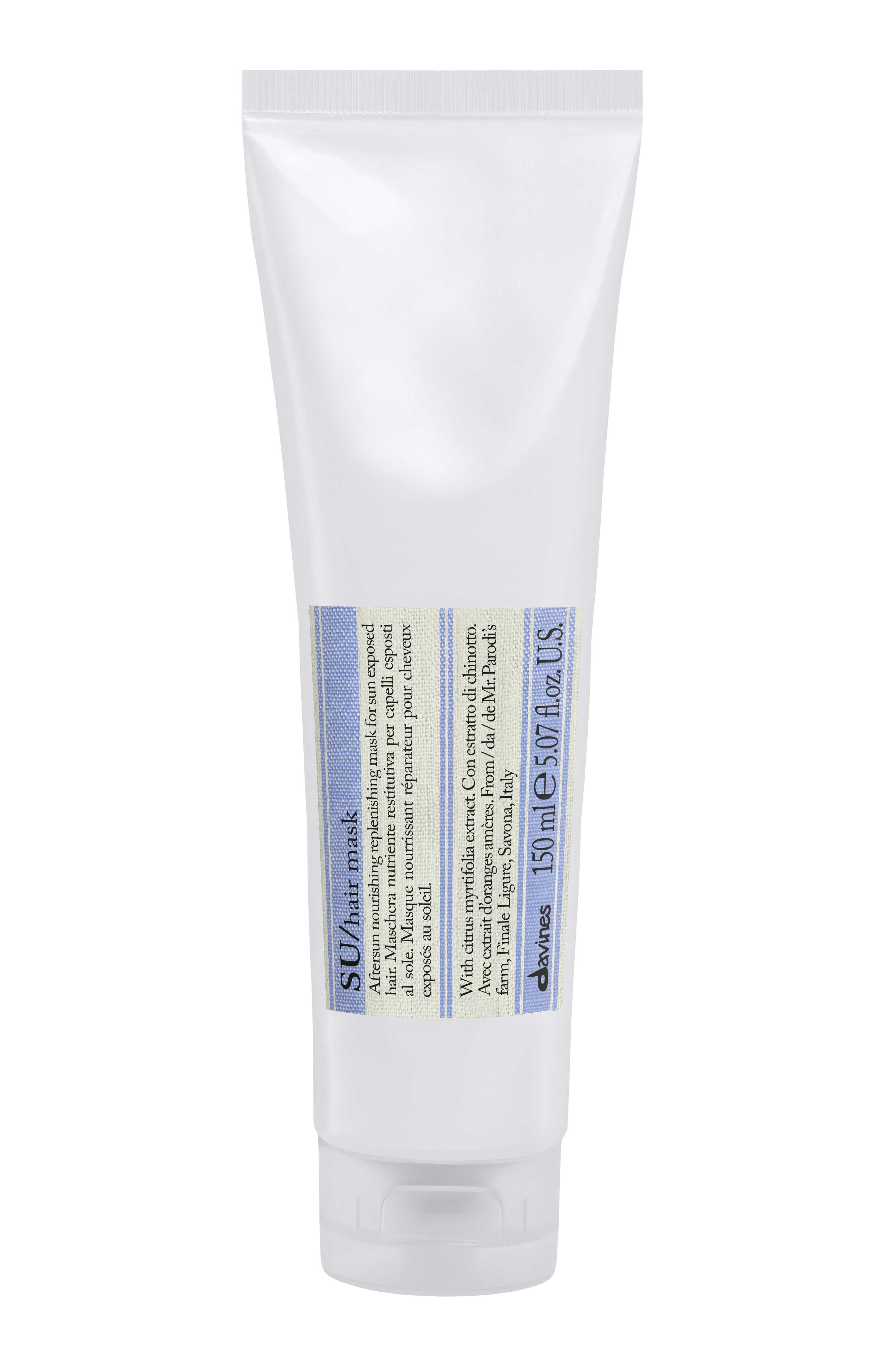 Davines SU Hair Mask (Kaukė saulės paveiktiems plaukams)