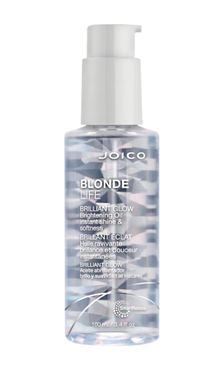 Joico Blonde Life Brilliant Glow Brightening Oil (Plaukų spalvą išryškinantis aliejus)