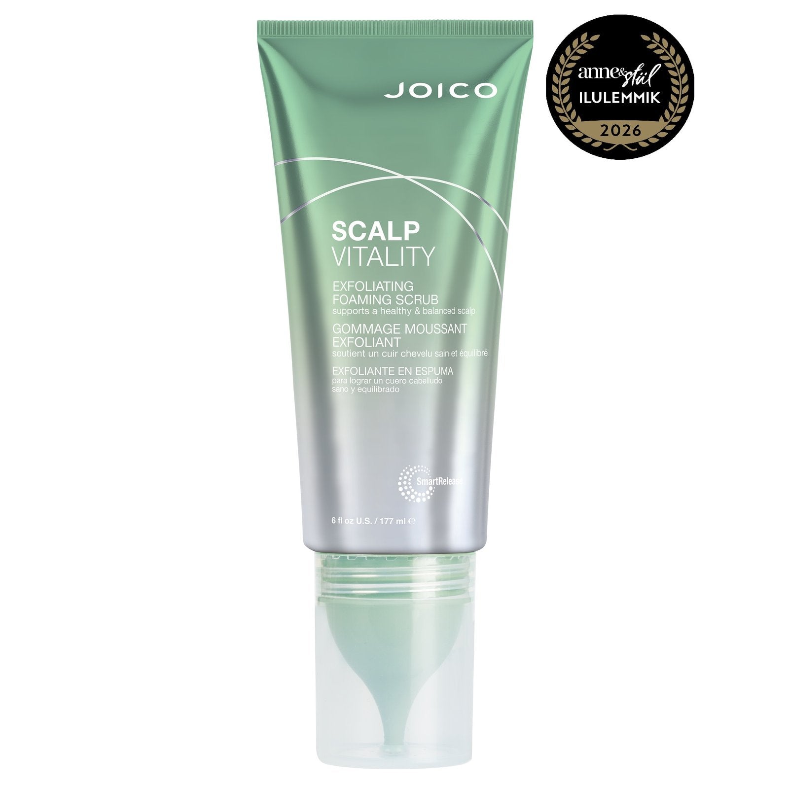 Joico Scalp Vitality Exfoliating Foaming Scrub (Šveitiklis plaukams)