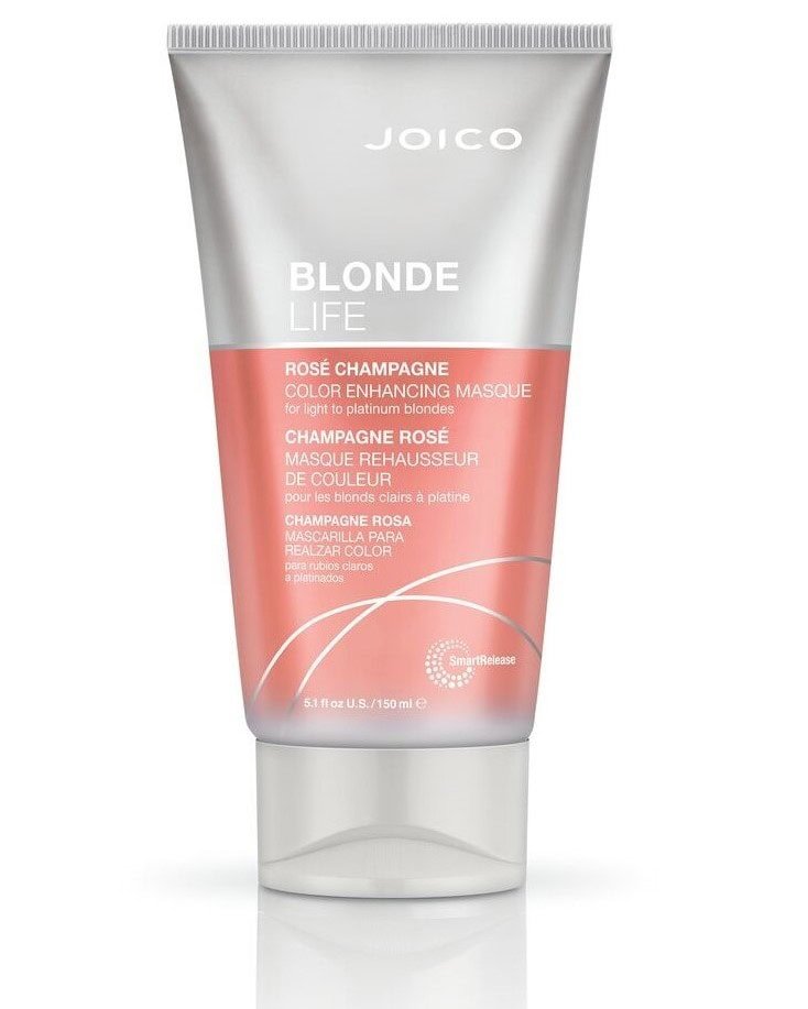 Joico Blonde Life Color Enhancing Masque Rose Champagne (Tonuojanti kaukė)